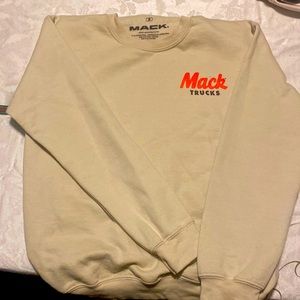 Mack trucks sweatshirt.